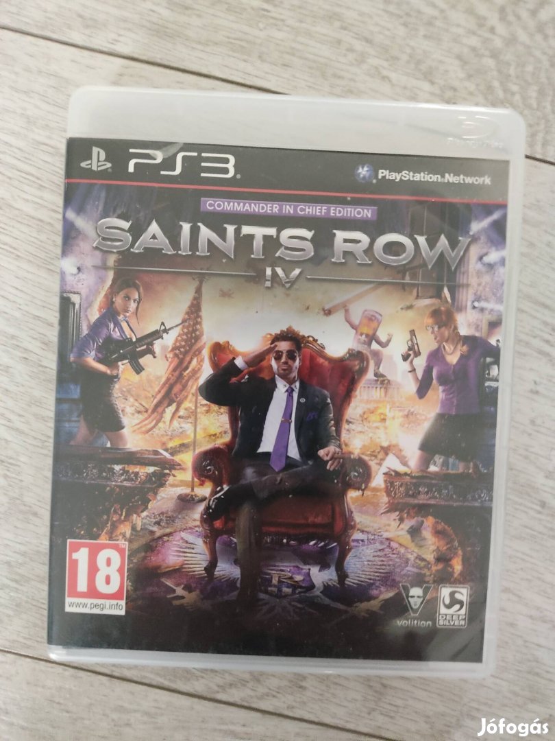 PS3 Saints Row 4 Csak 2500!