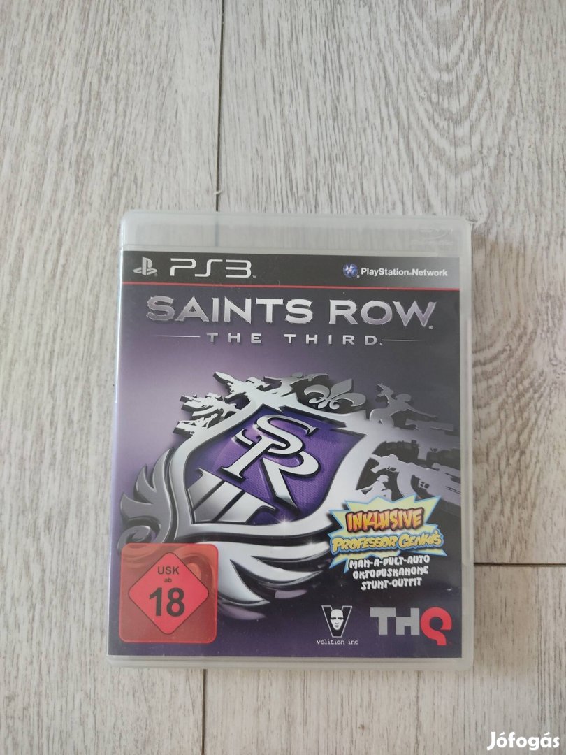 PS3 Saints Row The Third Csak 2000!