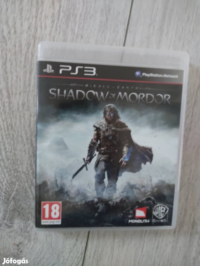 PS3 Shadow of Mordor Csak 3000