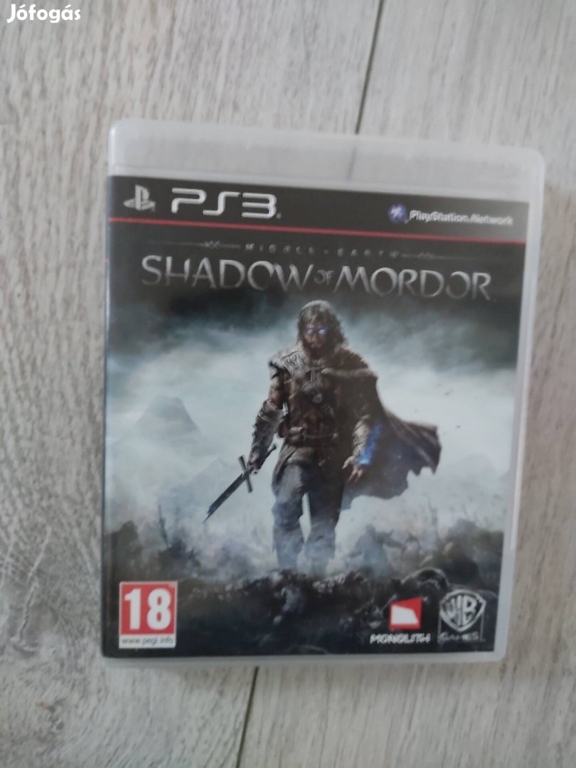 PS3 Shadow of Mordor Csak 4000!