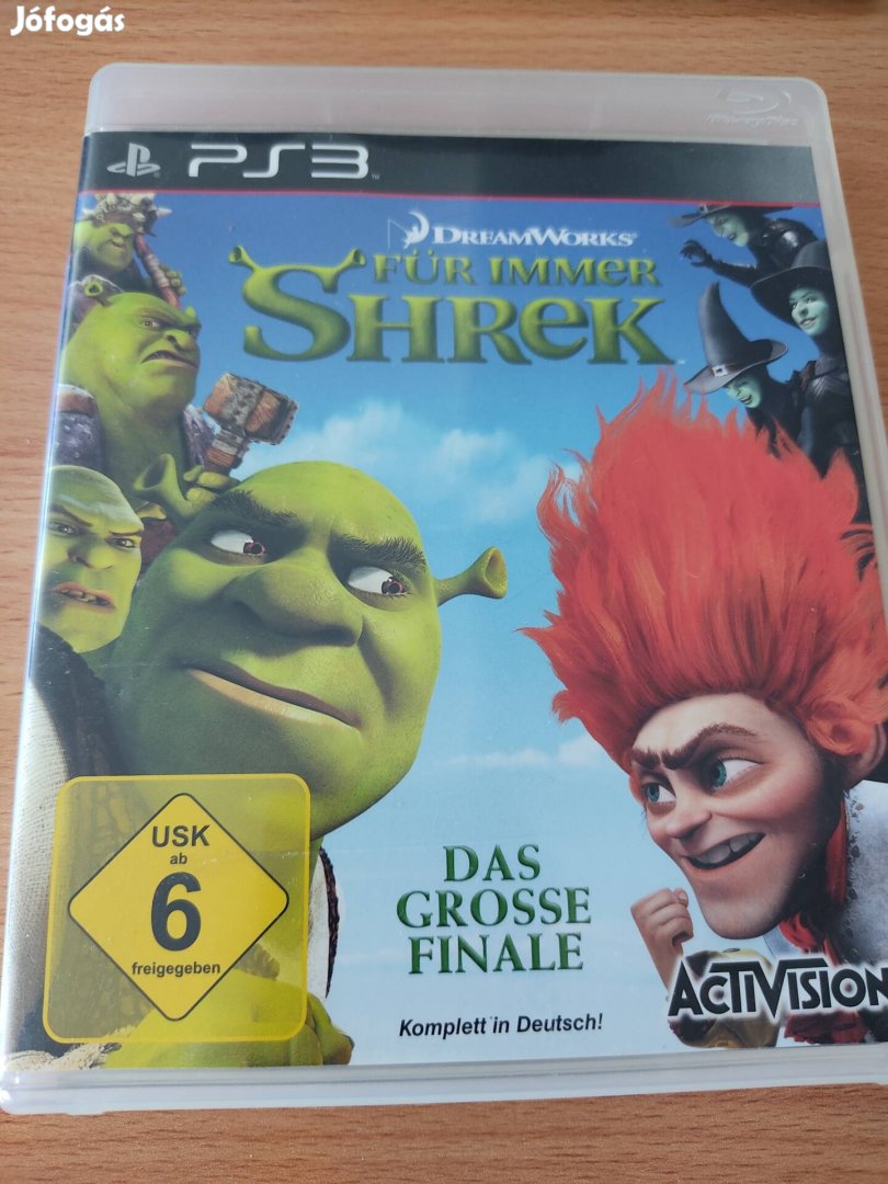 PS3 Shrek Forever After Ritka!