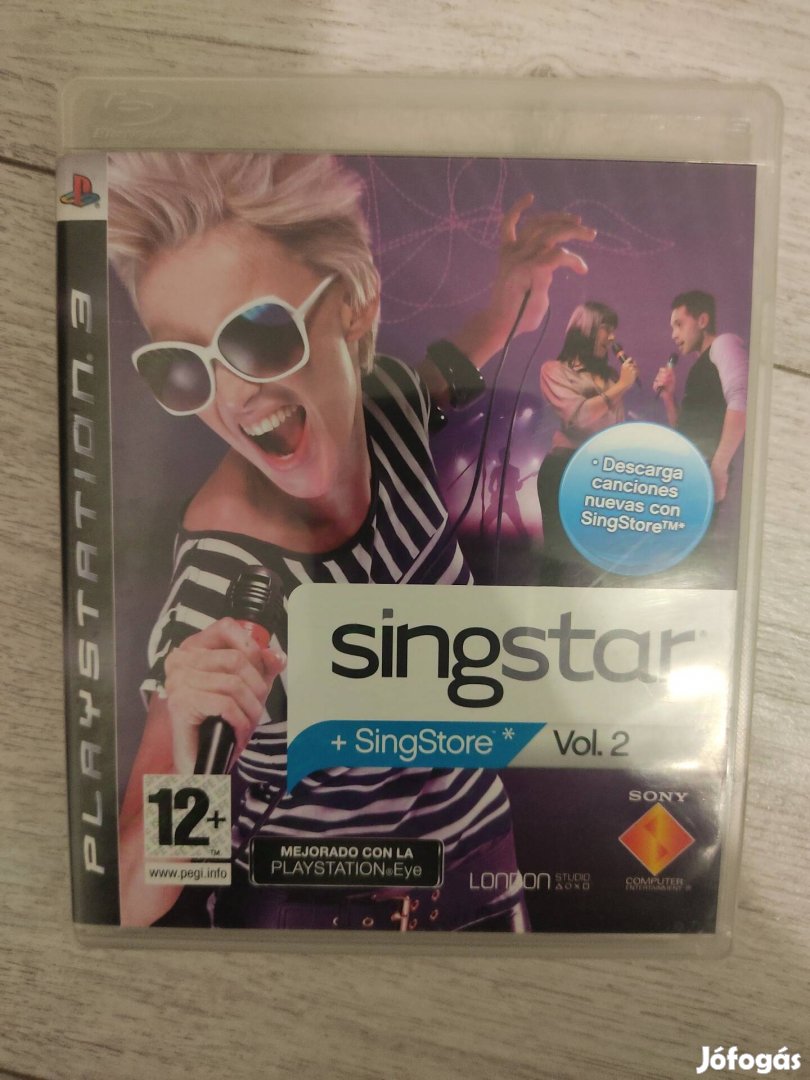 PS3 Singstar Vol 2 Csak 2000!