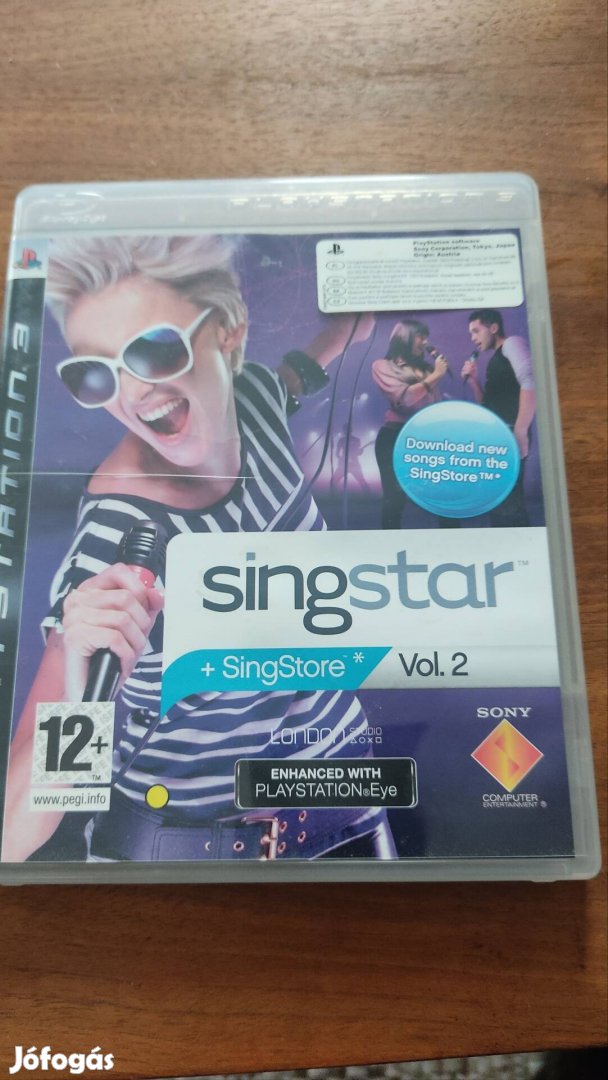 PS3 Singstar Vol 2 Csak 3000!