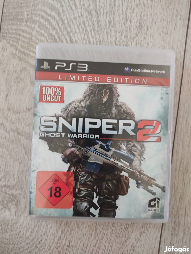 PS3 Sniper Ghost Warrior 2 Csak 3500!