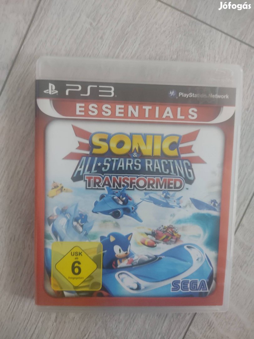 PS3 Sonic All-Stars Racing Ritka!