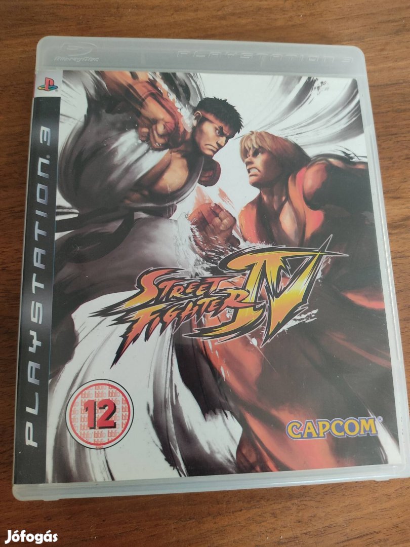 PS3 Street Fighter 4 Csak 4000!