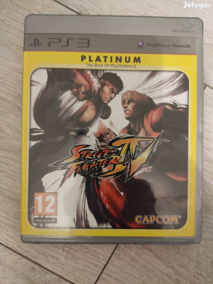 PS3 Street Fighter IV Csak 4000!