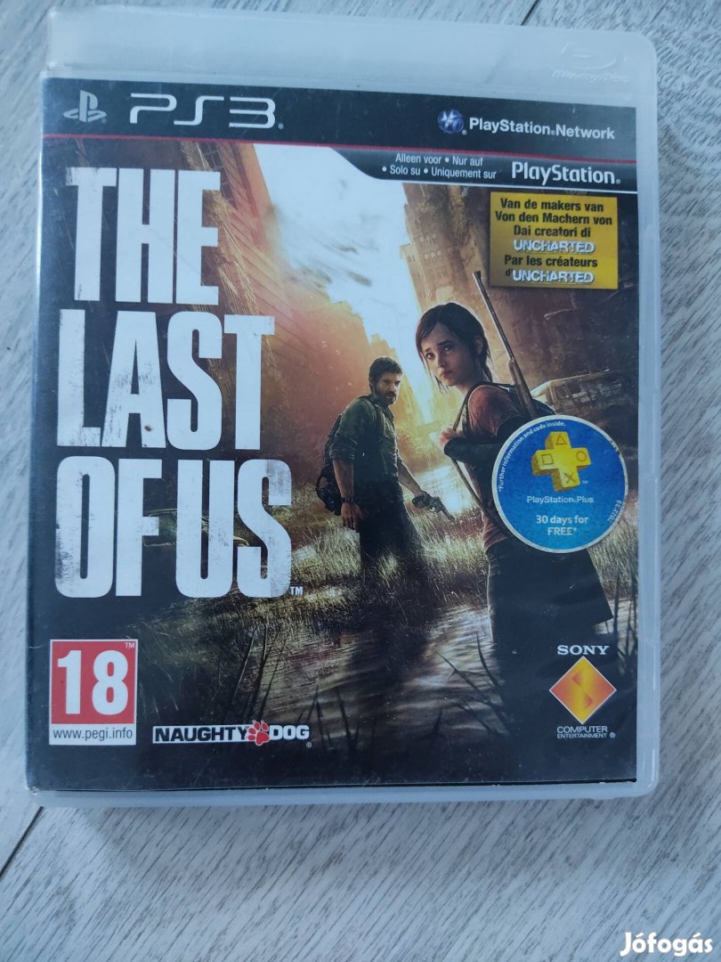 PS3 The Last of Us Csak 4000!