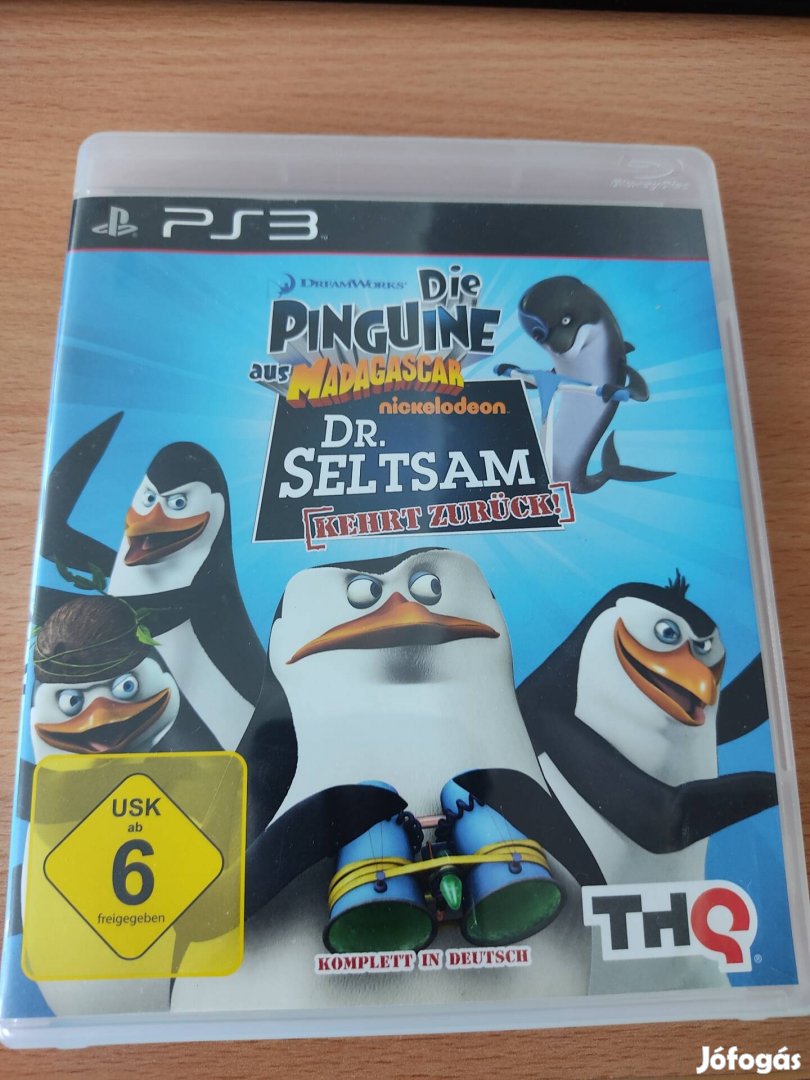 PS3 The Penguines of Madagascar Ritka!