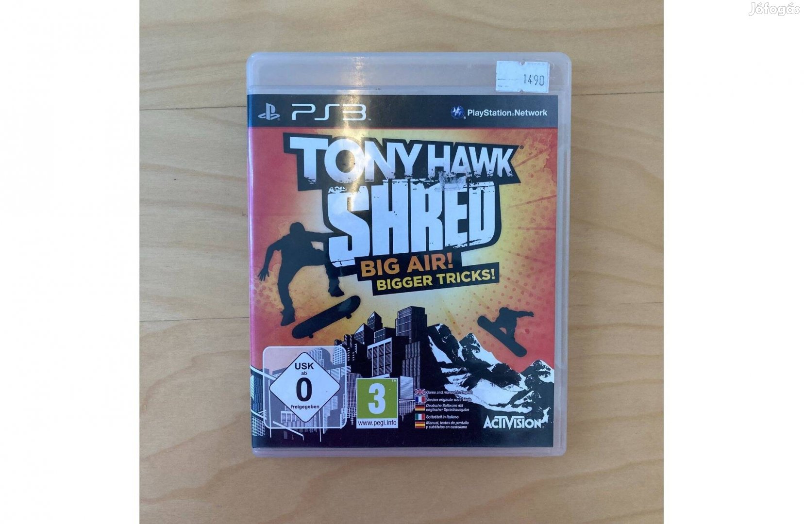 PS3 Tony Hawk Shred játék