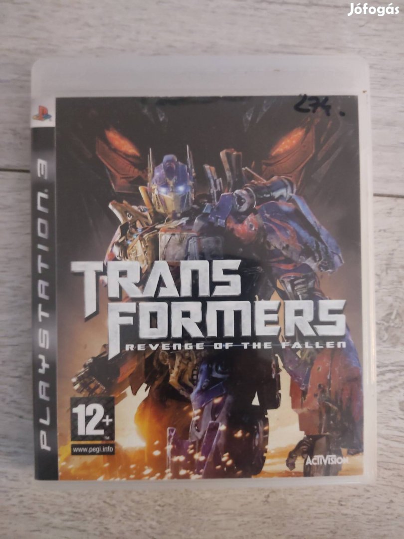 PS3 Transformers Revenge of the Fallen Csak 3000!