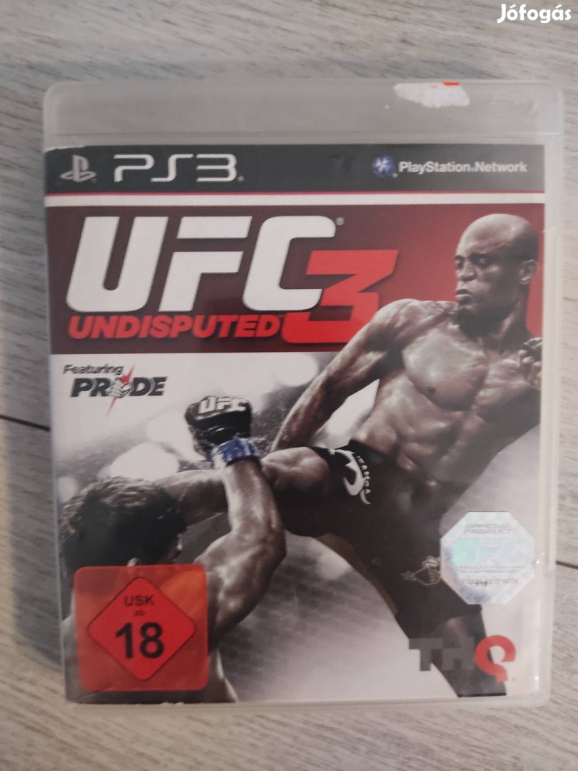 PS3 UFC Undisputed 3 Ritka!