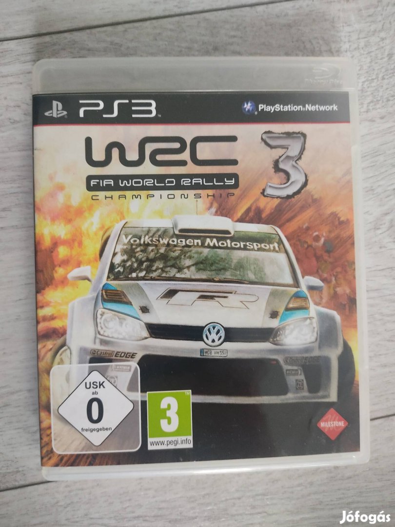 PS3 WRC Rally 3 Ritka!