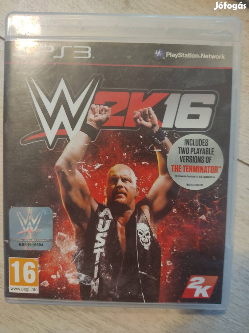 PS3 WWE 2K16 Csak 3000!