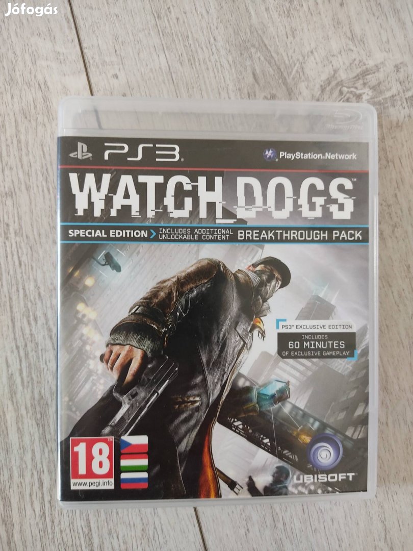 PS3 Watchdogs magyar Csak 2000!