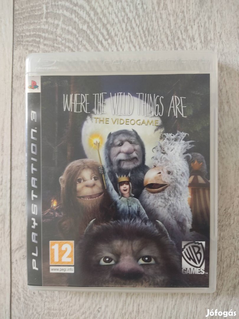 PS3 Where the Wild thing Are Ritka!