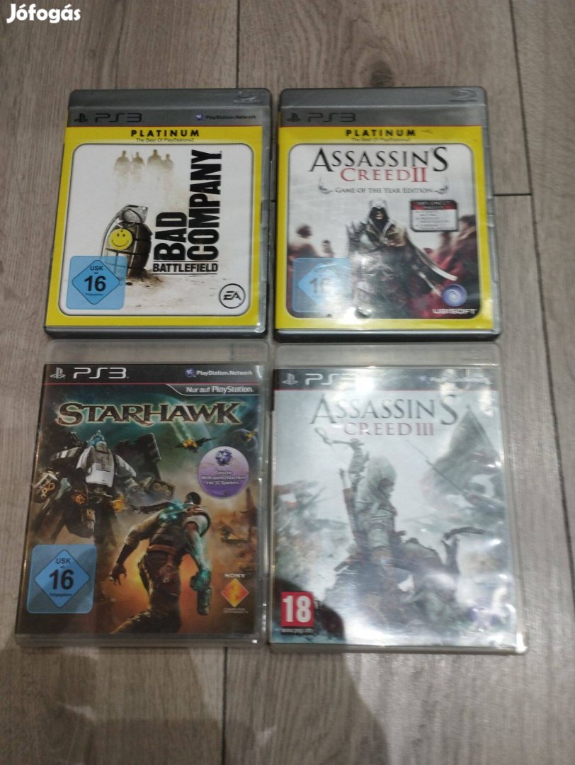 PS3 játékok, Bad Company, Assassin's Creed, Starhawk