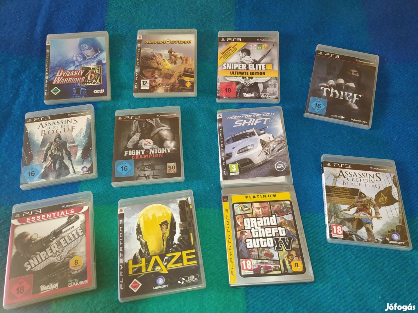 PS3 játékok csomag eladó
