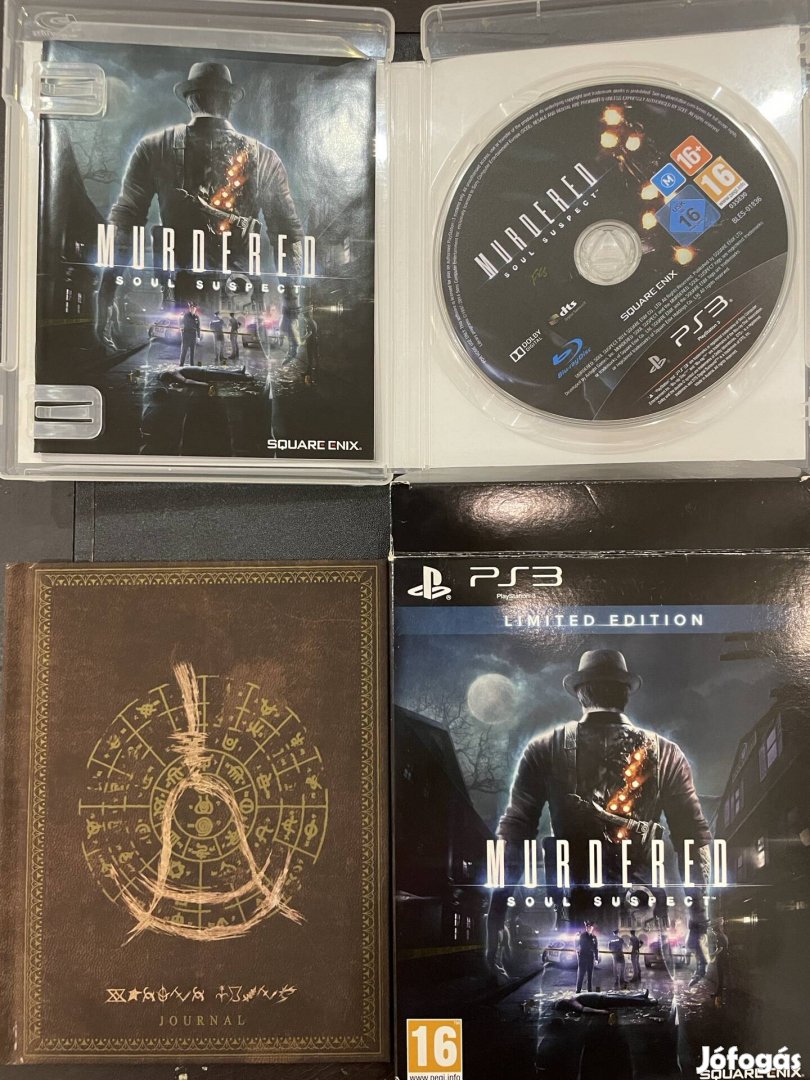 PS3 limited edition Murdered Soul Suspect dobozában