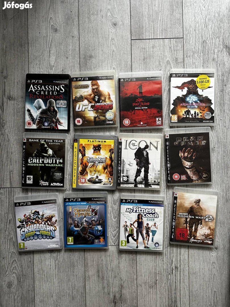 PS3 playstation 3 játékok egyben 