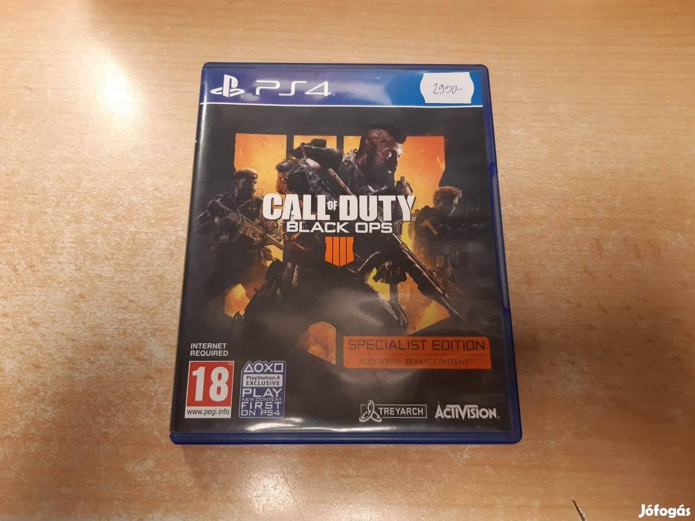 PS4 Call of Duty Black Ops Playstation 4 Játék !