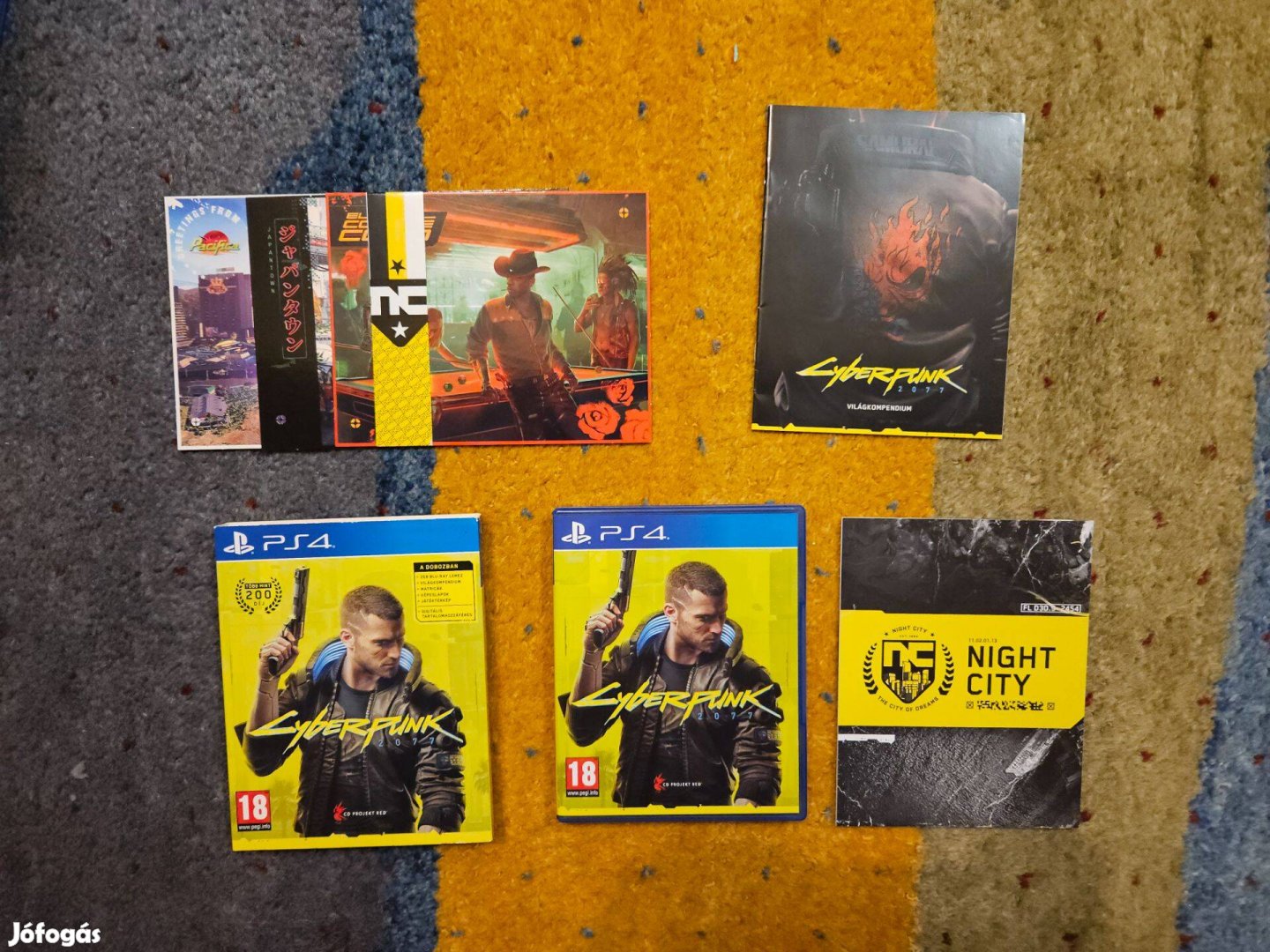 PS4 Cyberpunk gyűjtői kiadás extrákkal Playstation 4
