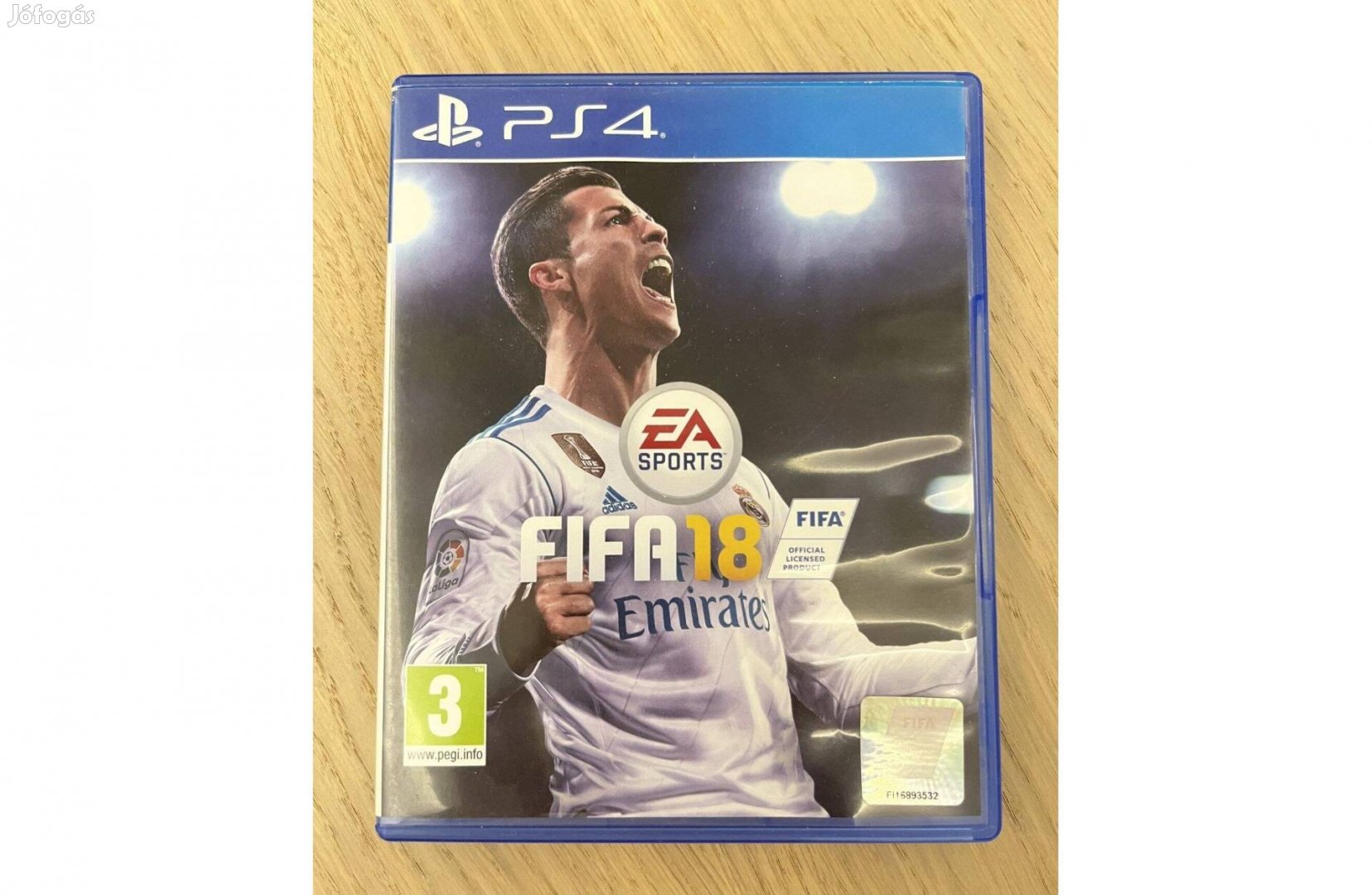 PS4 FIFA 18 karcmentes eladó