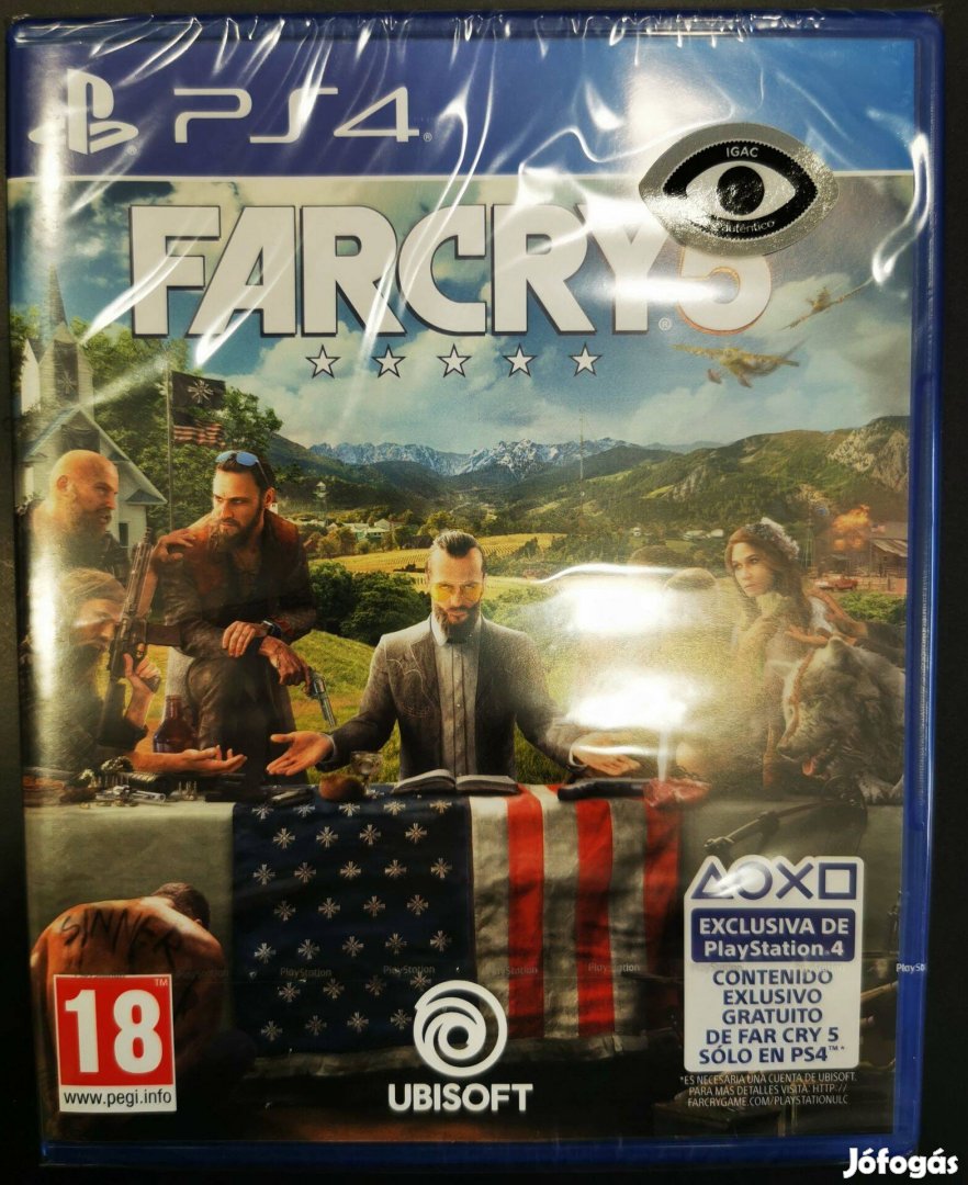 PS4 Far Cry 5 szaküzletből