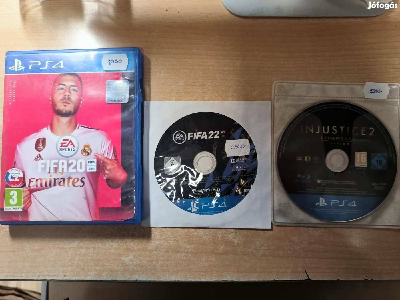 PS4 Fifa 20, Injustice 2 Játékok !