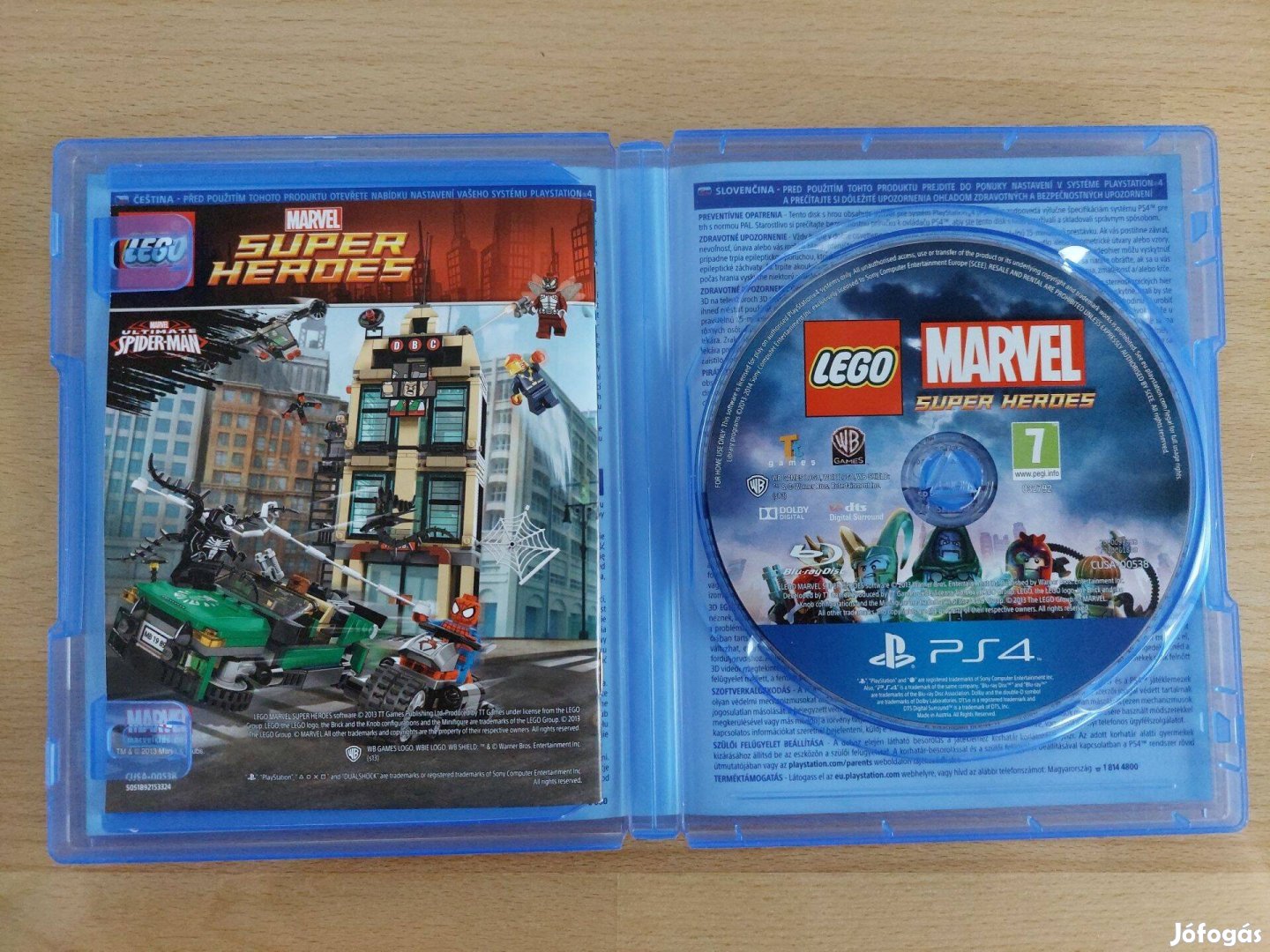 PS4 Marvel Super Heroes játék