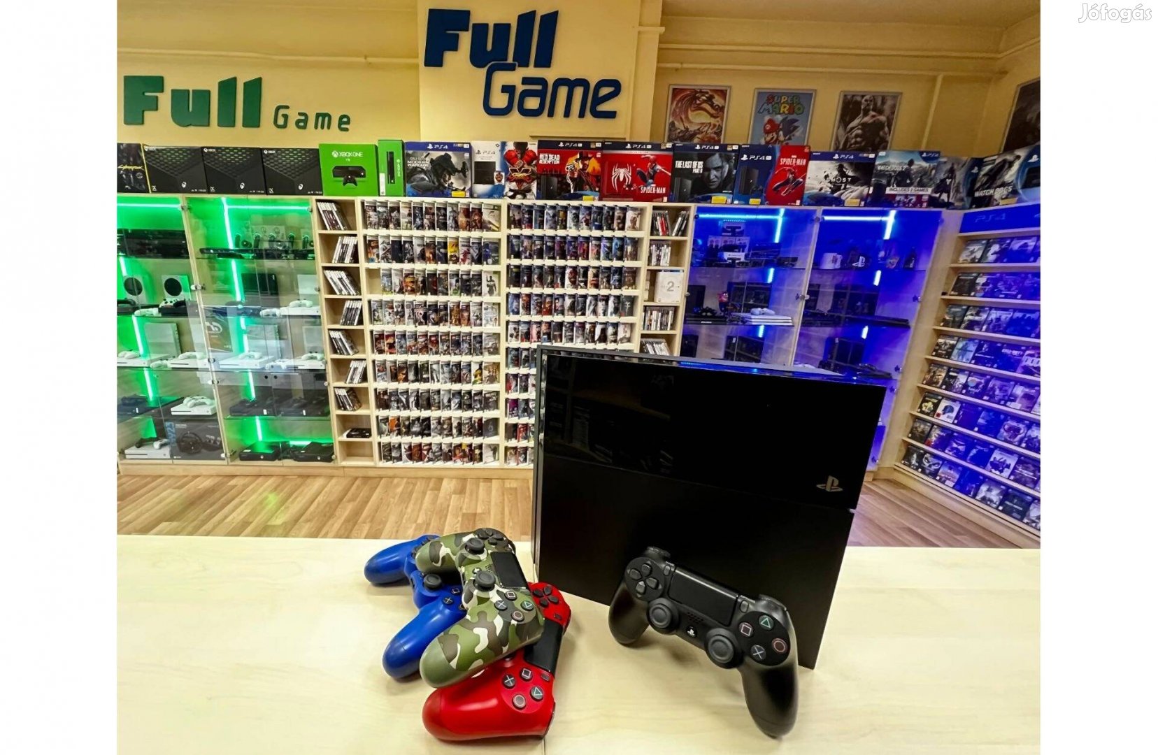 PS4 Playstation 4 500GB Garanciával akár több kontrollerrel is