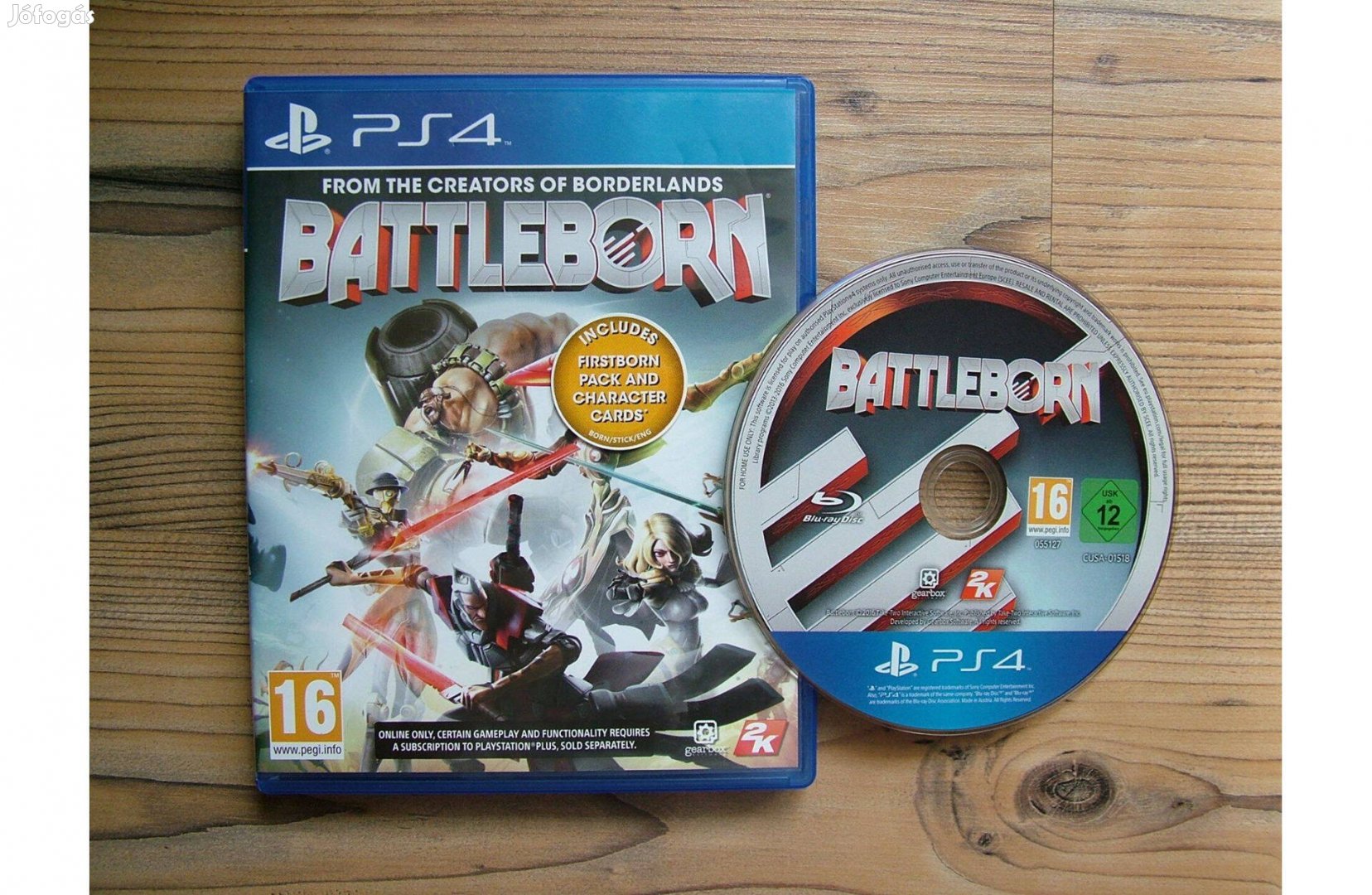 PS4 Playstation 4 Battleborn játék