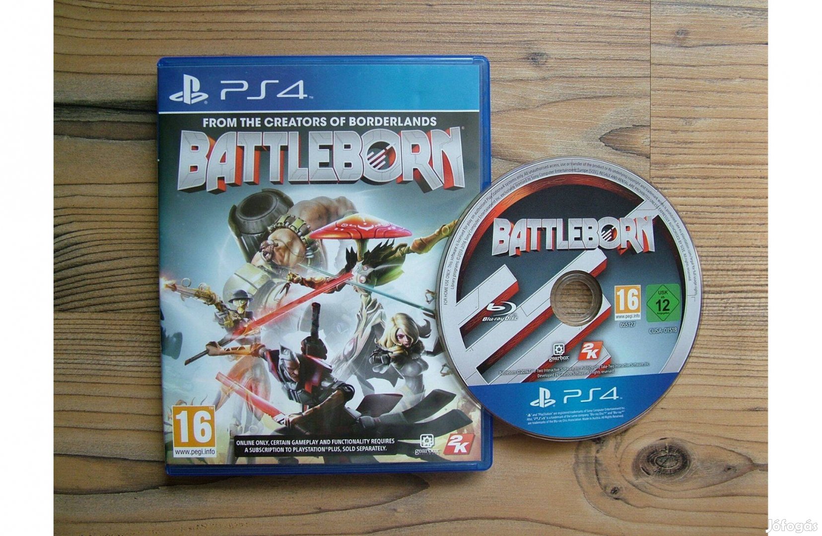 PS4 Playstation 4 Battleborn játék