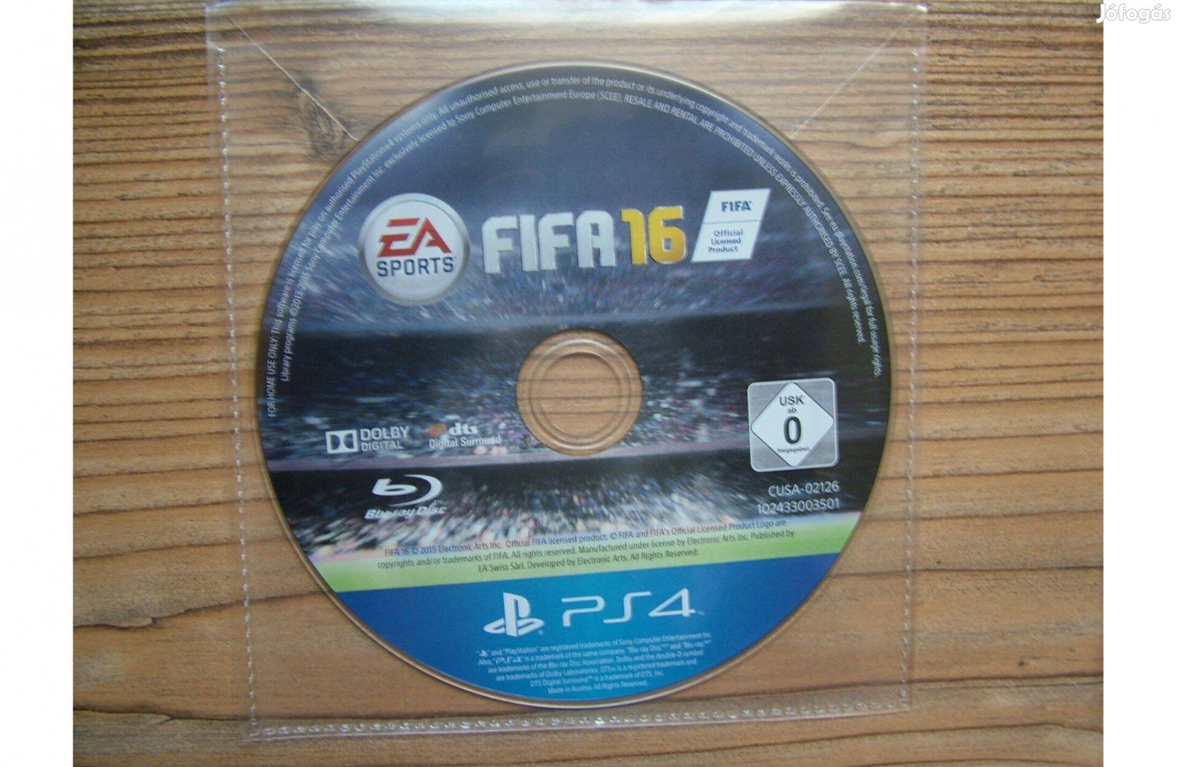 PS4 Playstation 4 Fifa 16 játék