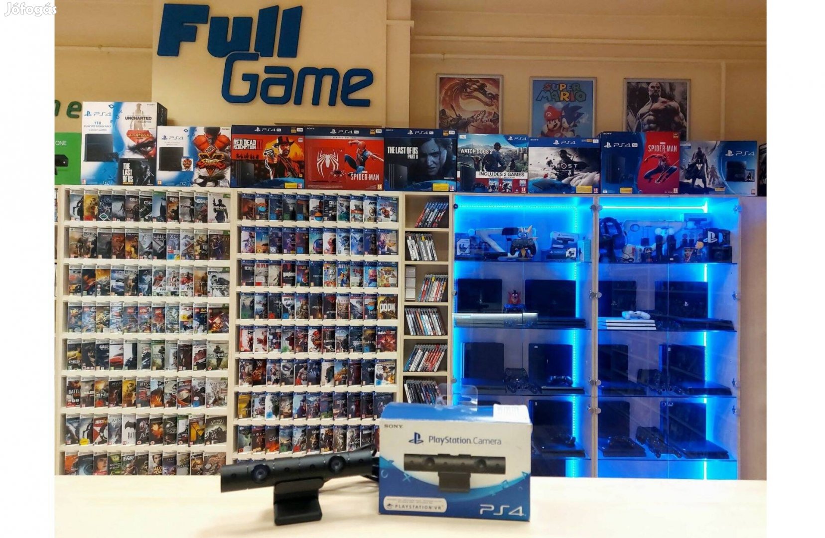 PS4 Playstation 4 Kamera Garanciával konzol boltból akciós