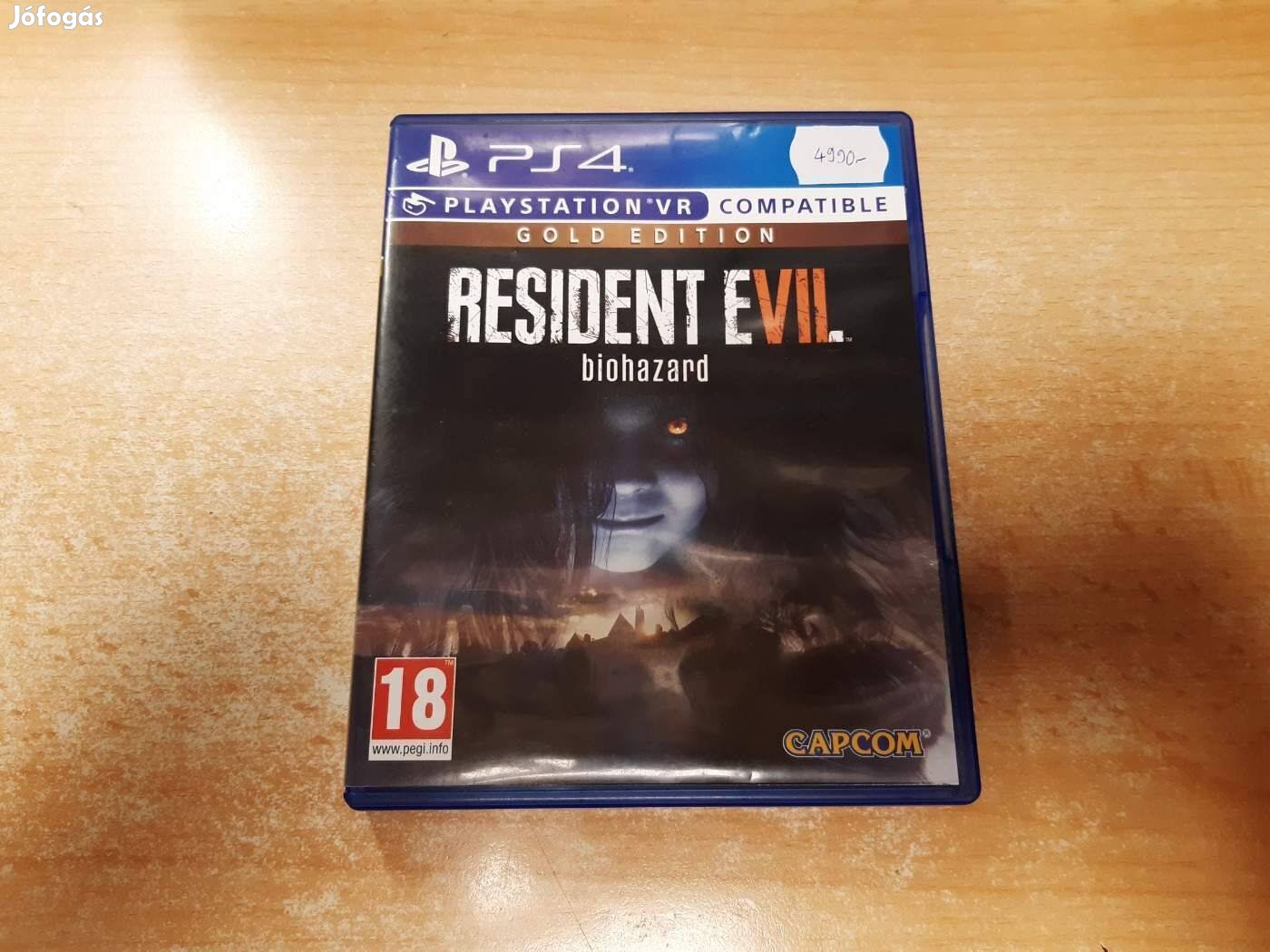 PS4 Resident Evil 7 Biohazard Playstation 4 Játék !