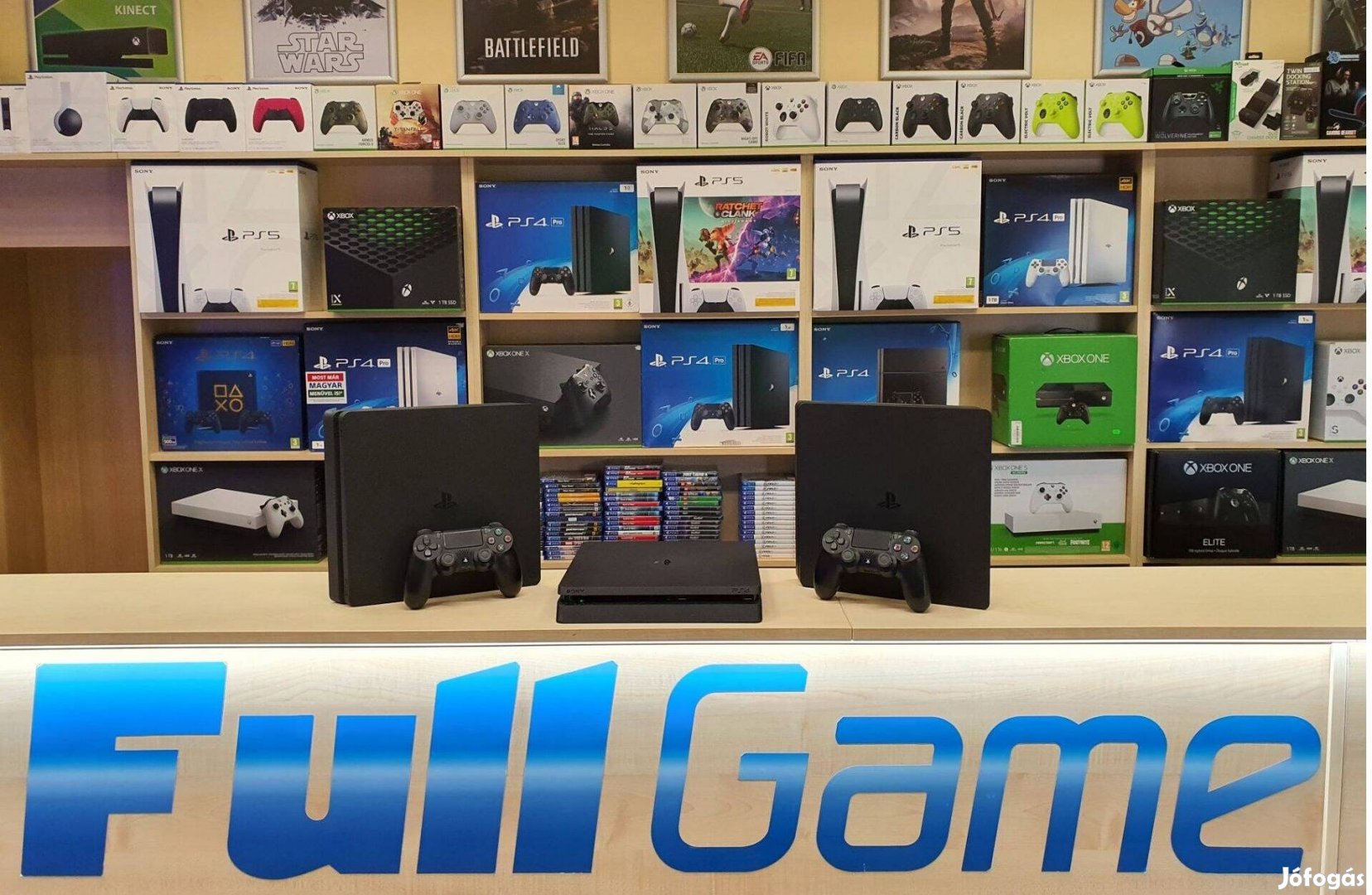 PS4 Slim 500GB Bevizsgált Garanciával 20 éve működő konzol