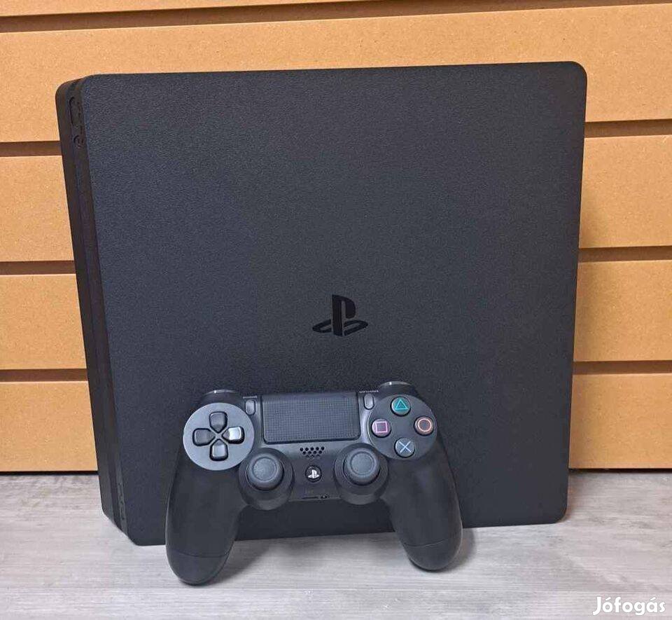 PS4 Slim 50 Letöltött Játékkal eredeti Karral Hibátlan Állapotban!