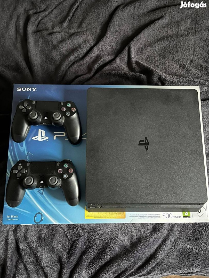 PS4 Slim Jet Black 500 GB