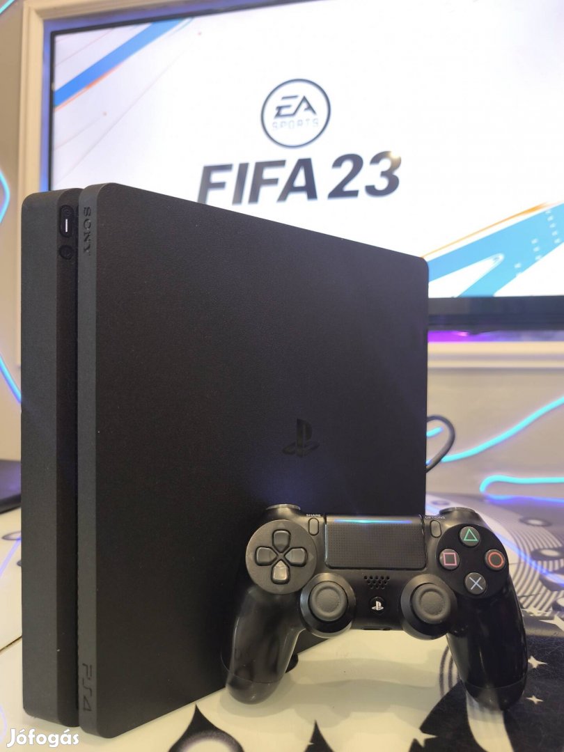 PS4 Slim. Gyönyörű, hibátlan, újszerű hibátlan 