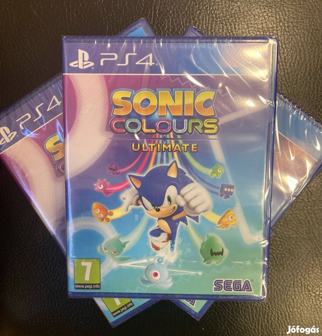 PS4 Sonic Colours Ultimate Edition szaküzletből