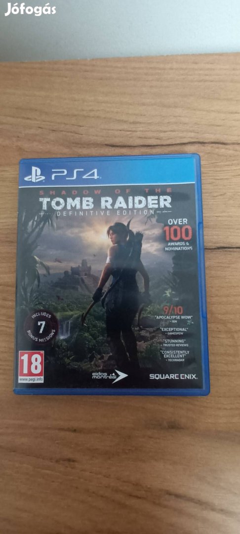 PS4 Tomb Raider játék