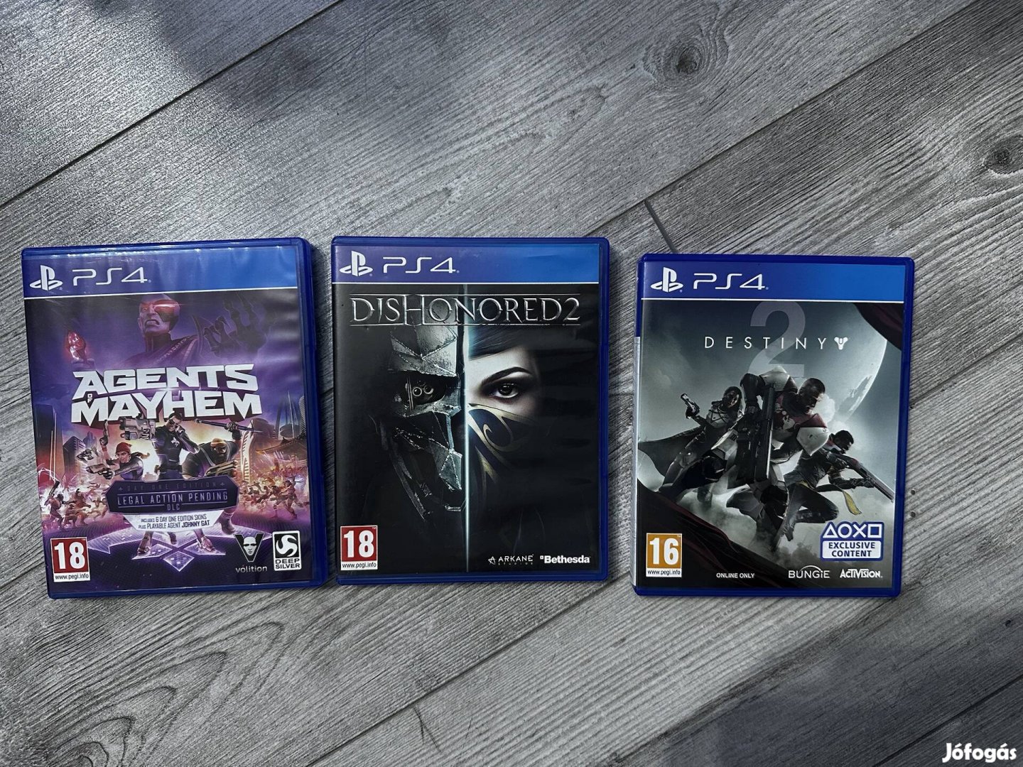 PS4 - playstation játékok egyben (3db)