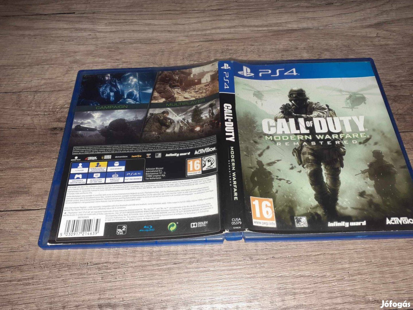 PS4 játék cd egybe