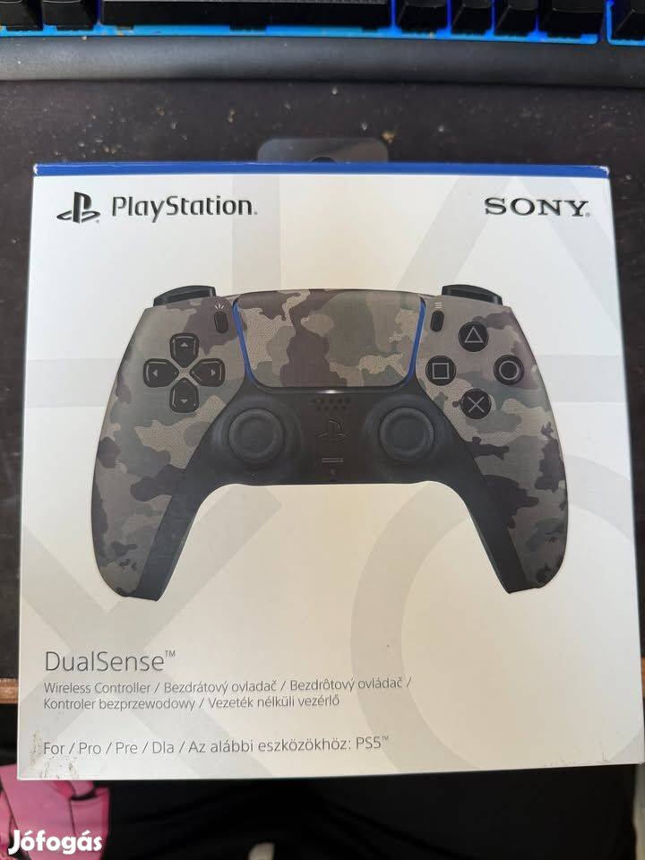 PS5 Dualsense Grey Camouflage gen2 controller (Hall Effect)