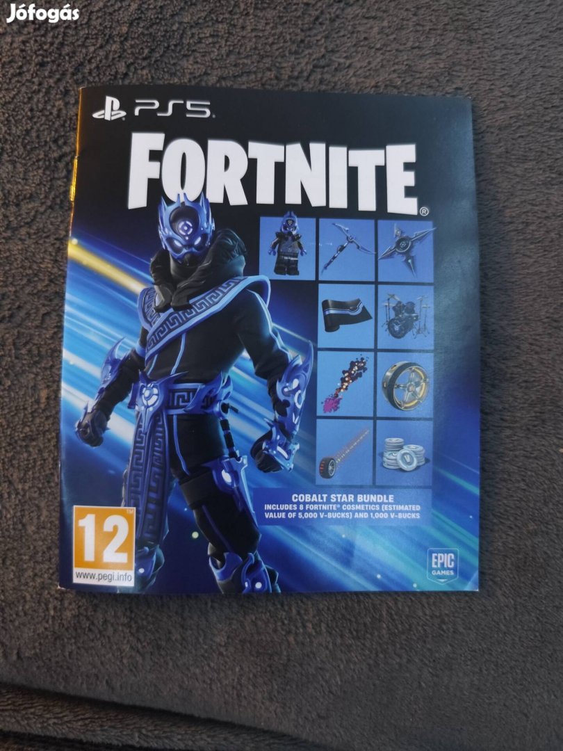 PS5 Fortnite kiegészítő kód