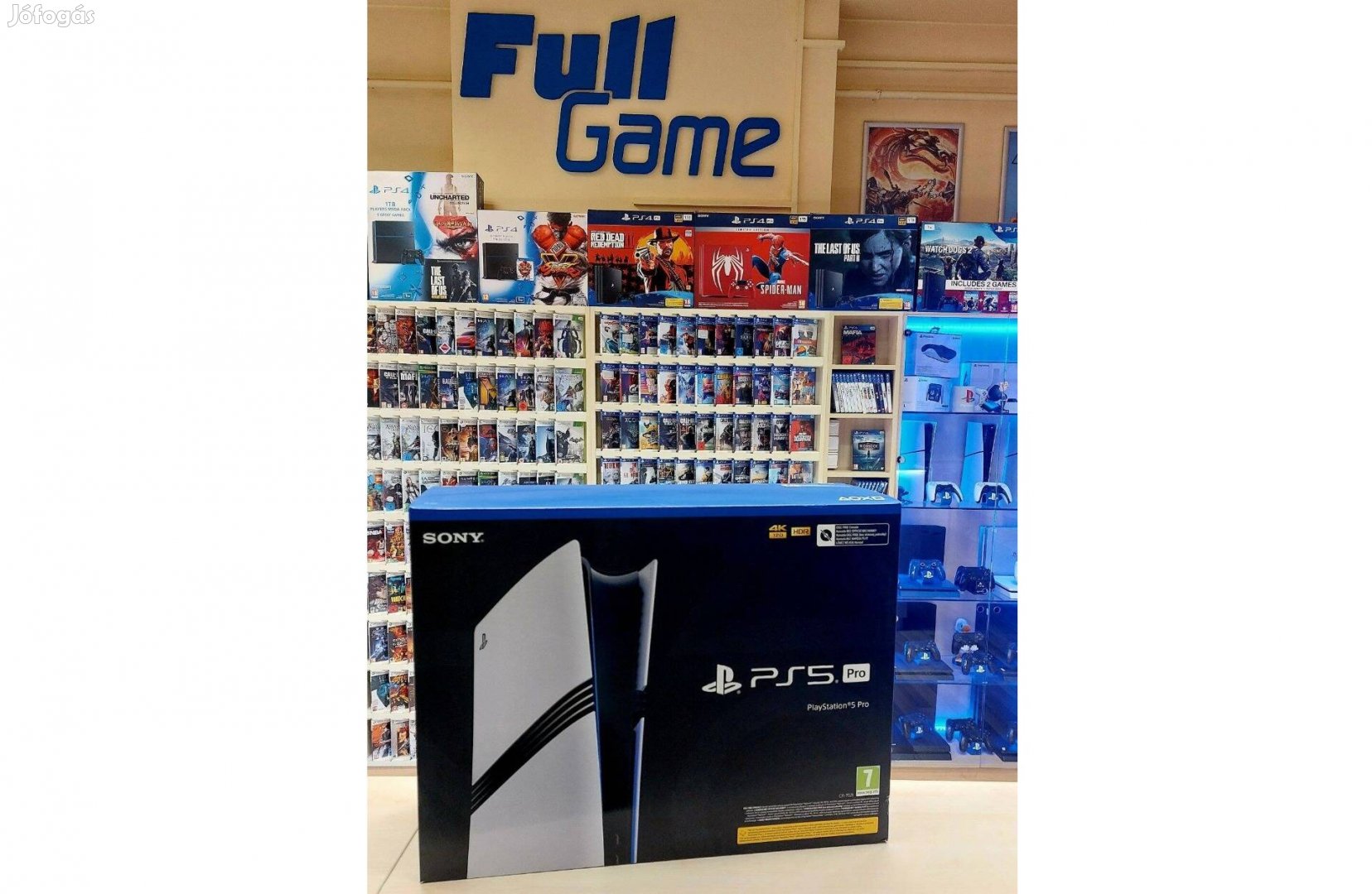 PS5 Playstation 5 Pro 2TB újszerű 2,5 év garanciával akciós