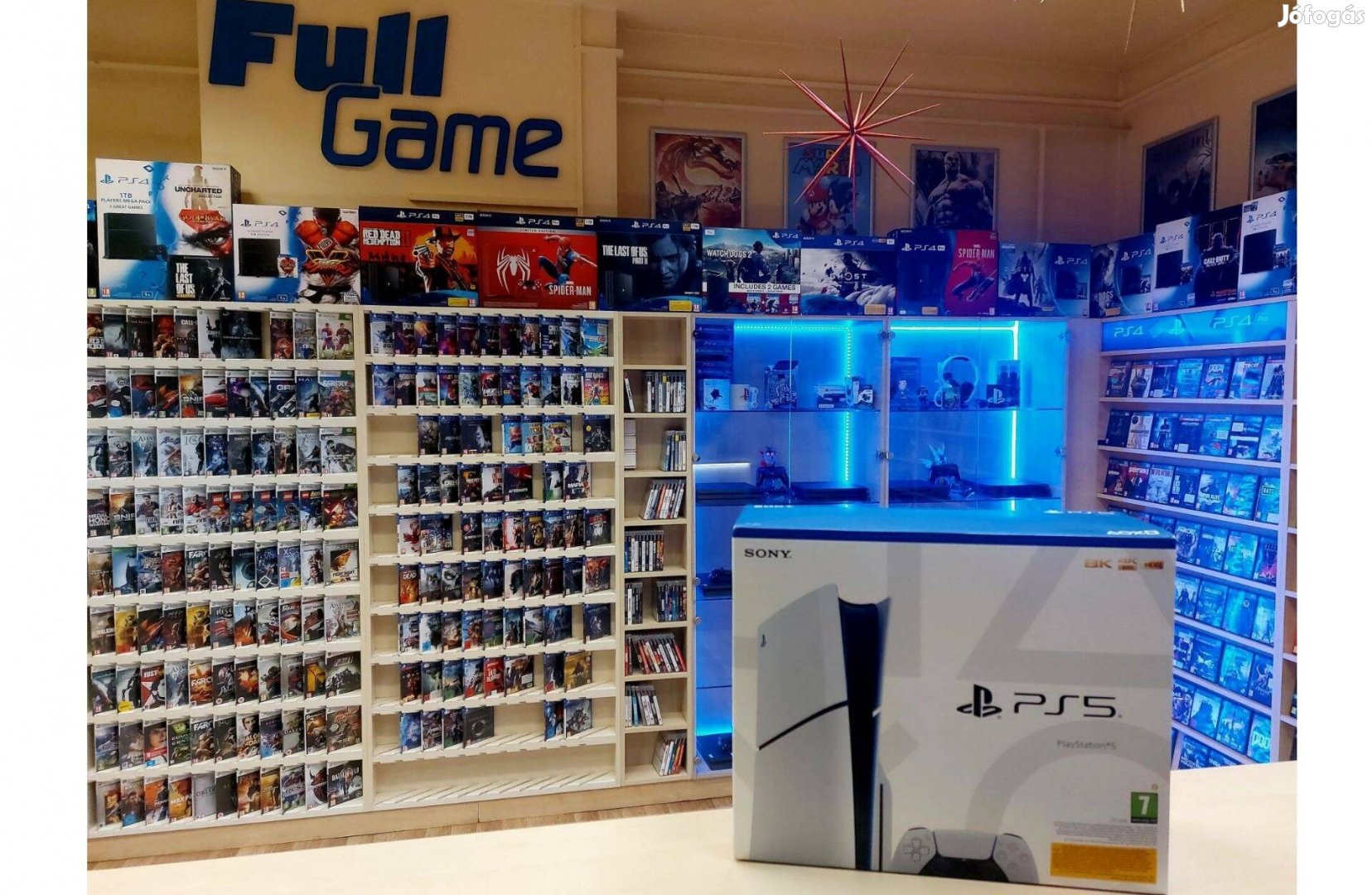 PS5 Playstation 5 Slim 1TB lemezes Garanciával üzletből