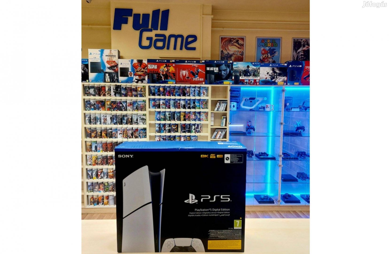PS5 Playstation 5 Slim Digital 1TB Bevizsgált Garanciával