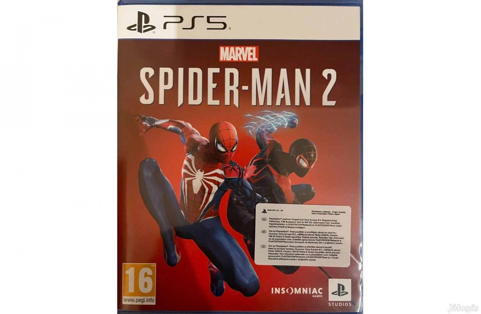 PS5 Playstation 5 játék Sony Marvel's Spider-Man 2 (Pókember)